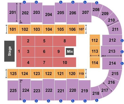 Tucson Arena At Tucson Convention Center Jeff Dunham Seating Chart